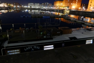 Lady Teal in Salthouse Dock