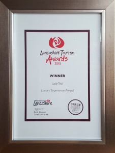 Luxury Experience Award Certificate